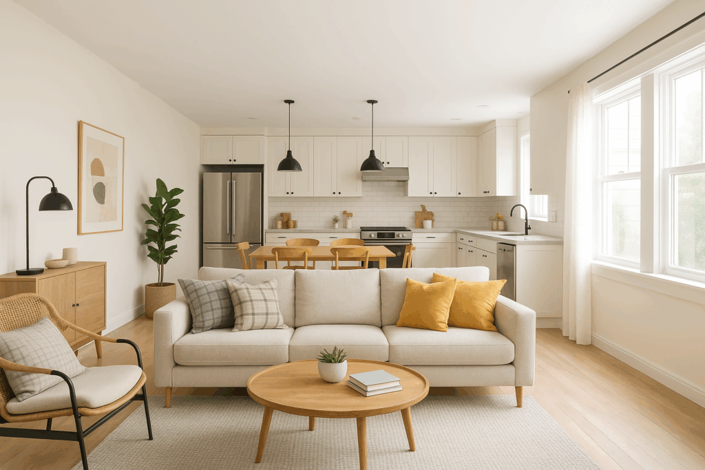 Small space remodeling with kitchen