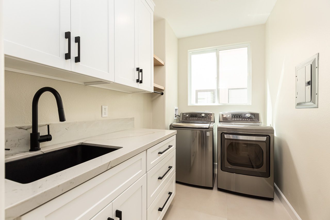 Laundry room after remodel