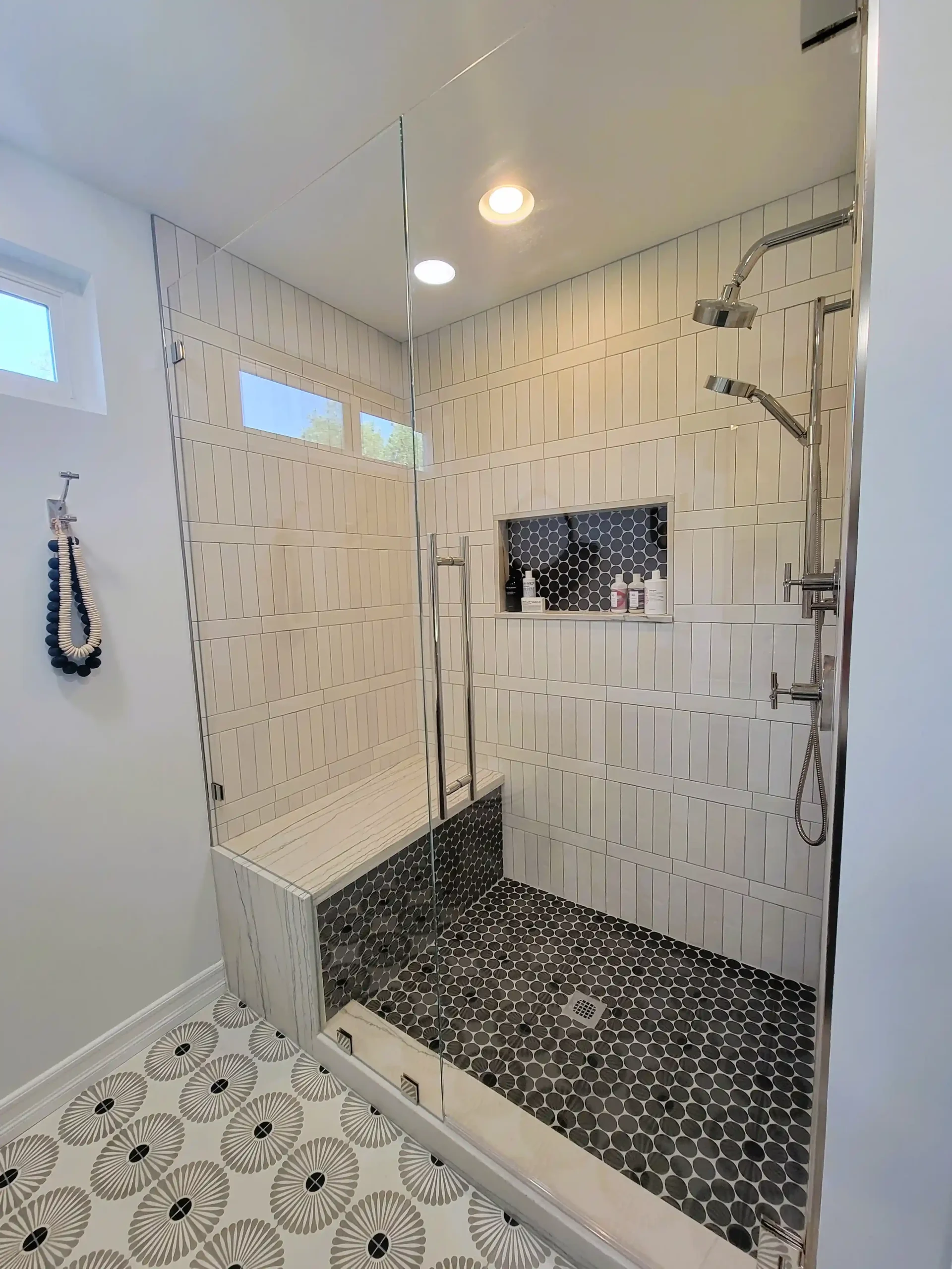 Bathroom Remodeling Solana Beach — Frameless Glass Shower & Custom Tile