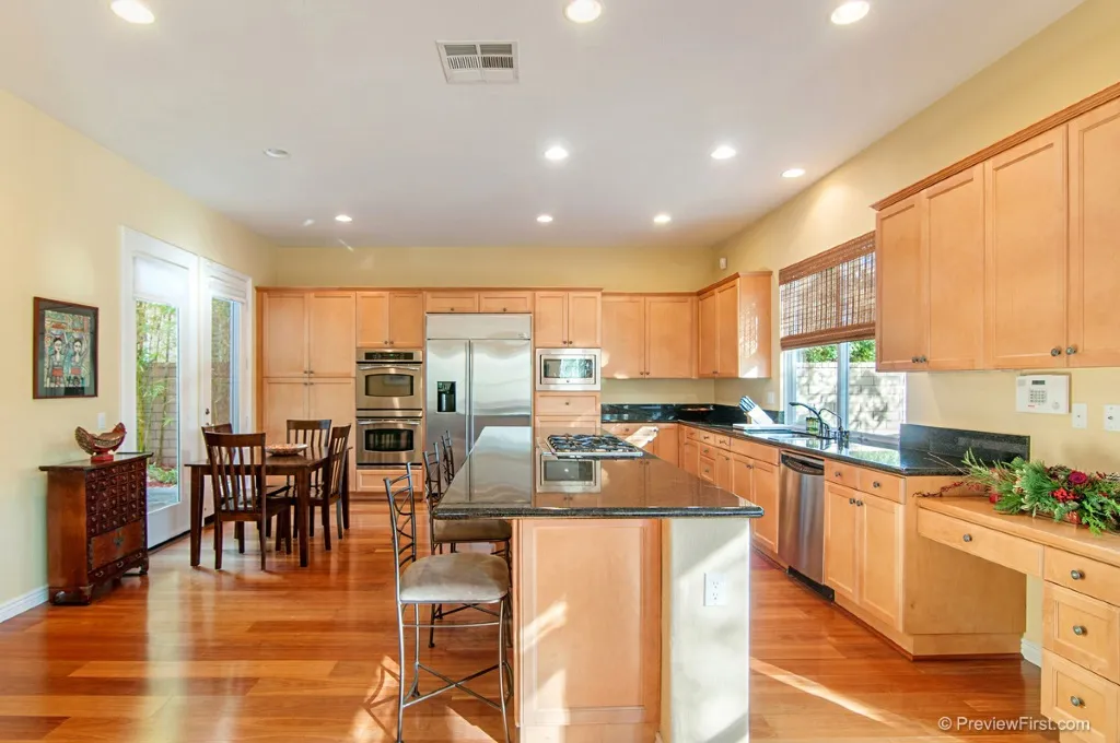 Kitchen before remodel Sunset Point Place Carmel Valley San Diego